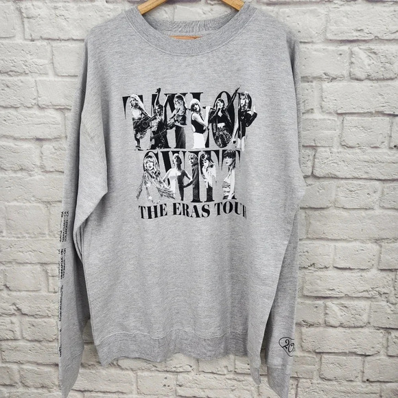 Taylor Swift Independent Trading Co Eras Tour Mech Crew Neck Sweatshirt Sz XXL - Picture 1 of 12